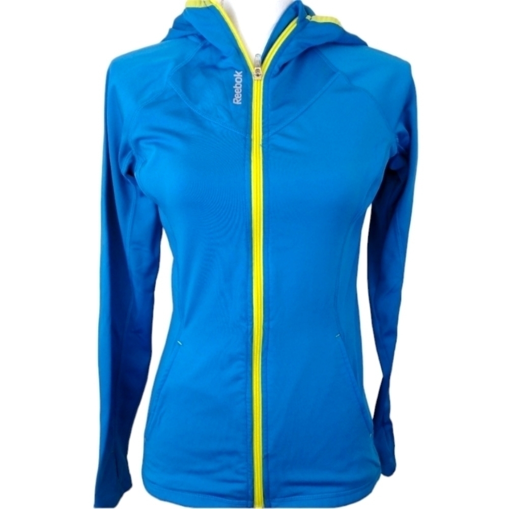 Reebok Womens Zip Up Hoodie Sizeโ Small